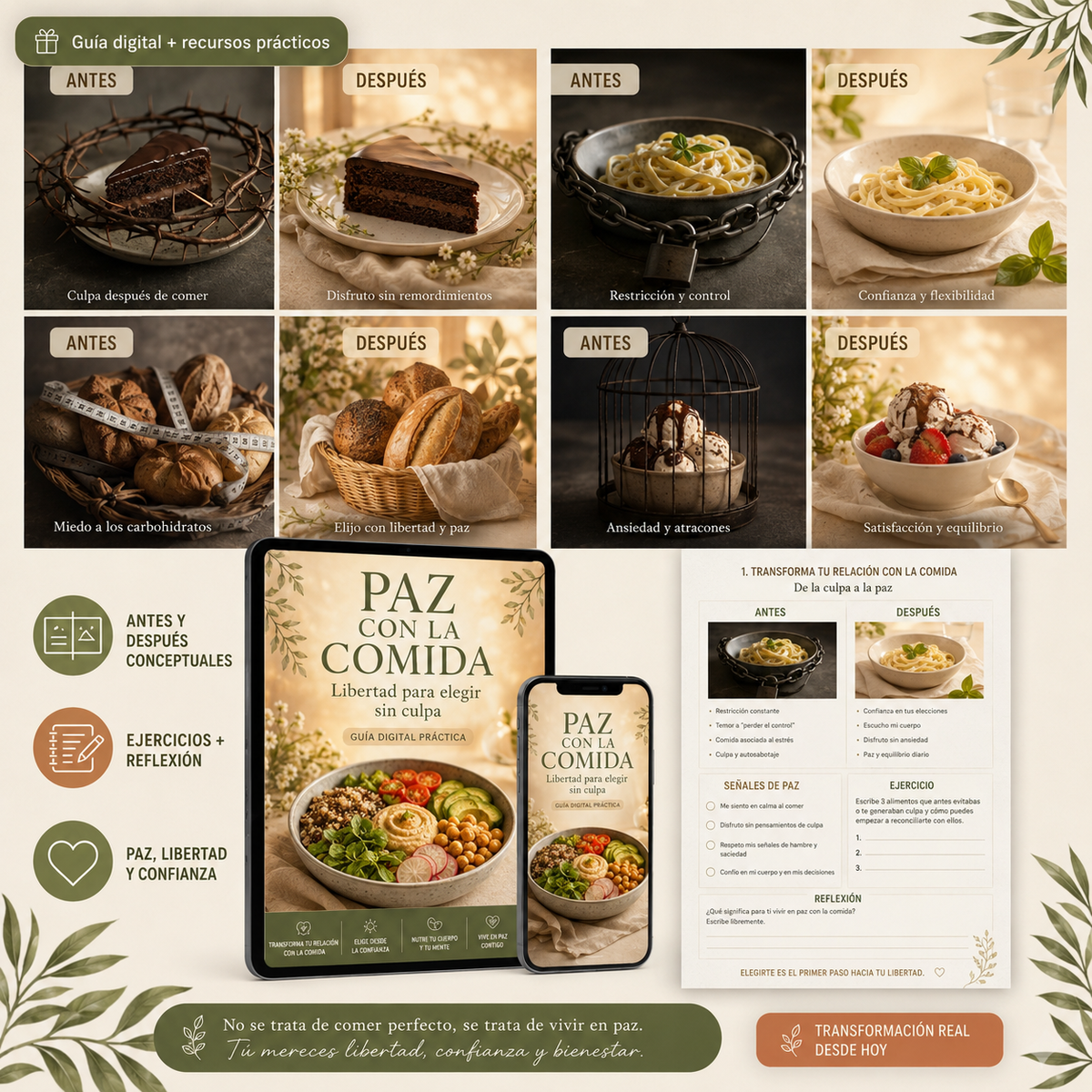 El Poder de Comer en Paz: Cómo Callar el Ruido Alimentario para Siempre